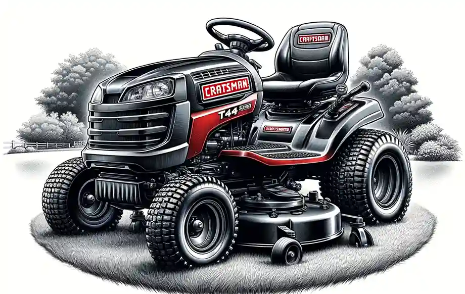 Craftsman T4400 54-in. Gas Garden Tractor Lawn Mowers 